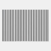 Zwart, wit, grijs, stripset 3 inpakpapier vel (Voorkant)