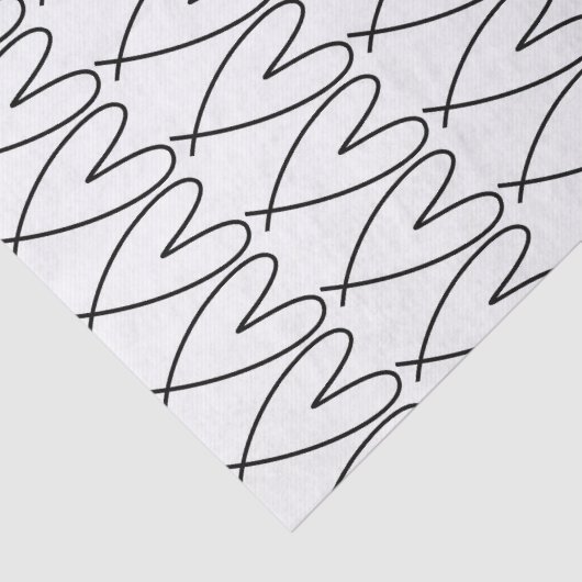 Zwart-wit grillige Schattigee harten Tissuepapier (Detail)