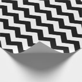 Zwart-wit, groot papier voor het verpakken van kaa (Hoek)