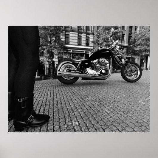 Zwart-wit) - GROOT Poster (Voorkant)