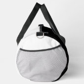 Zwart & Wit Grote Duffel Tas Gedrukte Duffel Tasse (Rechts)