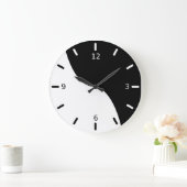 Zwart-wit Grote Klok (Huis)