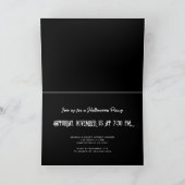 zwart-wit Halloween feest (Binnen)