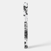 Zwart-wit Halloween Hoesje geoptimaliseerde iPhone iPhone Hoesje (Linkerkant)