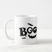 Zwart-wit Halloween Koffiemok (Links)