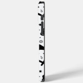Zwart-wit Halloween traditionele spooky Case-Mate iPhone Case (Achterkant / Links)