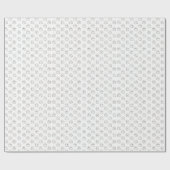 Zwart-wit handgetekende Schattigee vliegende geest Cadeaupapier (Vlak)