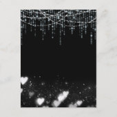 Zwart & Wit Hanglampen Behuizing Card Informatiekaartje (Achterkant)