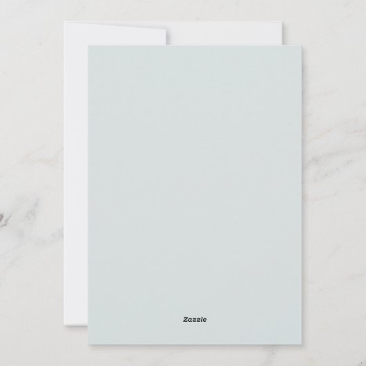 Zwart-wit Happy New Year Script Foto Feestdagenkaart (Achterkant)