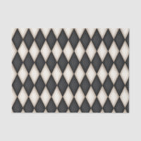 Zwart-wit Harlequin Medieval Fairytale test
