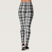 Zwart-Wit Harmony Leggings (Achterkant)