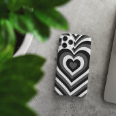 Zwart & Wit Hart iPhone Case iPhone 14