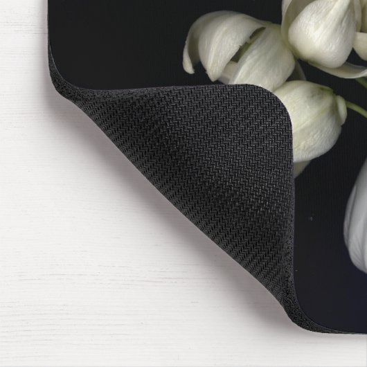 "Zwart wit hart" Muismat (Hoek)