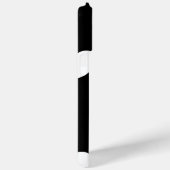 Zwart-wit hartpatroon Case-Mate iPhone case (Achterkant / Rechts)