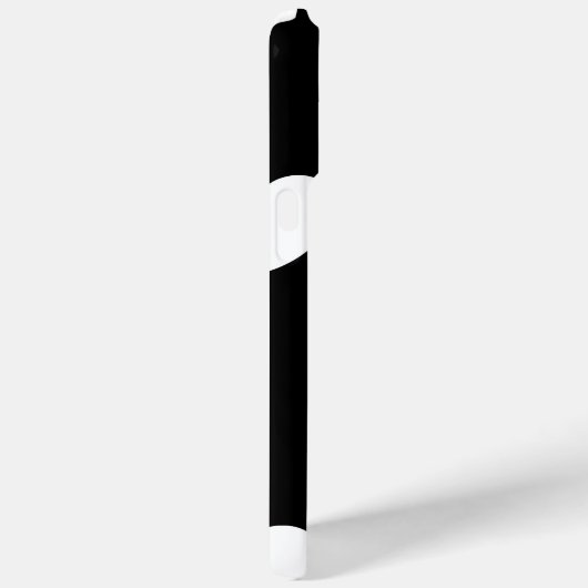 Zwart-wit hartpatroon Case-Mate iPhone case (Achterkant / Rechts)