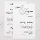 Zwart-wit hedendaags (Voorkant / Achterkant)