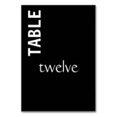 Zwart-wit hedendaags kaart (Achterkant)