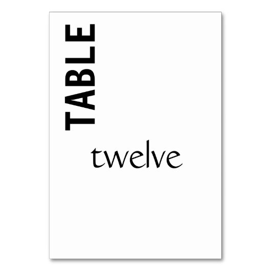 Zwart-wit hedendaags kaart (Voorkant)