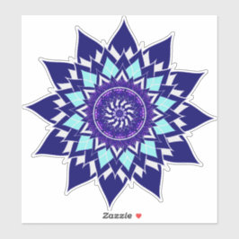 zwart-wit heelal sticker