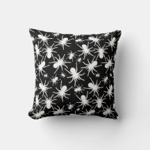 Zwart-Wit Herhalend Motief | Spinpatroon