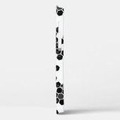 Zwart-wit-hex-gegevenspatronen Case-Mate iPhone Case (Achterkant / Links)