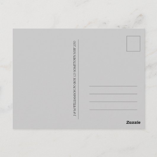 Zwart wit hexagon patroon Dank u Briefkaart (Achterkant)