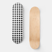 Zwart wit hexagon Pattern-skateboard Persoonlijk Skateboard (Voorkant)