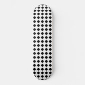 Zwart wit hexagon Pattern-skateboard Persoonlijk Skateboard (Voorkant)
