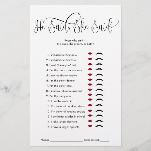 Zwart-wit Hij zei dat ze Vrijgezellenfeest zei (Voorkant)