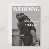 Zwart-wit Hoesje repetitiediner Kaart (Voorkant)