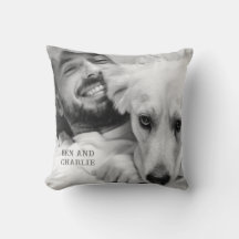 Zwart-wit hond foto 