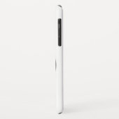 Zwart & Wit Hond Schilderij Dalmatisch Case-Mate iPhone Case (Achterkant/links)