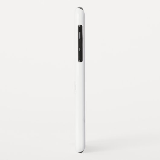 Zwart & Wit Hond Schilderij Dalmatisch Case-Mate iPhone Case (Achterkant/links)