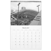 zwart-wit Hong Kong 2027 Kalender (Mar 2027)