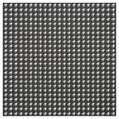 Zwart-wit Houndstooth Stof (Swatch)