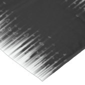 Zwart-wit hypnotische cirkelvormige lijn strepen k tafelkleed (Gekanteld)