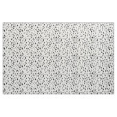 Zwart-wit Ikat Verspreide Stippen Stof (Fat Quarter)