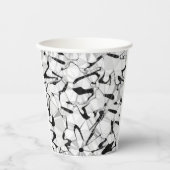 Zwart-wit in films papieren bekers (Voorkant)