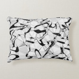 Zwart-wit in Motion Accent Cushion Kussen