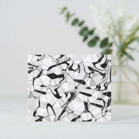 Zwart-wit in papierblad voor beweging (Staand voorkant)