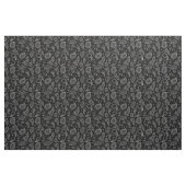 Zwart-wit Indie Boho Paisley Print Stof (Fat Quarter)