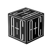 Zwart-wit | Initialen voor paren Kubus (Achter hoekig)