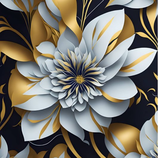 Zwart-wit inpakpapier Flat Sheet Set van 3