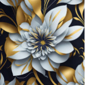 Zwart-wit inpakpapier Flat Sheet Set van 3 Vel