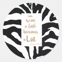 Zwart-wit Inspirerend citaat.