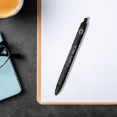 Zwart wit inspirerend quote afstuderen zwarte inkt pen