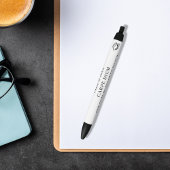 Zwart wit inspirerend quote afstuderen zwarte inkt pen