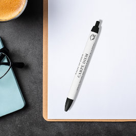 Zwart wit inspirerend quote afstuderen zwarte inkt pen