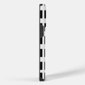 Zwart/Wit iPhone Hoesje (Rechterkant)
