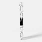 Zwart-wit iPhone-hoesje voor mama Case-Mate iPhone Case (Achterkant / Links)